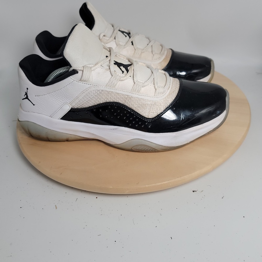 Nike Men US 11 Air Jordan 11 CMFT Low White Black DV2207-100